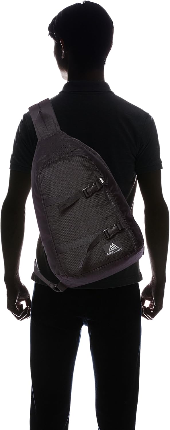 Amazon | [グレゴリー] ワンショルダー 公式 スピンスリング 08J*09242 BLACK BALLISTIC HDナイロン |  GREGORY(グレゴリー) | ボディバッグ・ワンショルダー